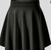 NWT Urban COCO Skirt Small Black Womens Stretchy Flared Casual Mini Skater Skirt