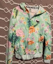 PINK - Victoria's Secret Victorias Secret PINK Tropical Sweatshirt Jacket