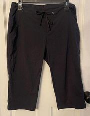 Columbia Womens Pants Size 8 Nylon/Elastane Blend Capri Cropped 18”L