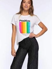 SUB_URBAN RIOT Positive  Short Sleeve Crewneck Loose Fit Graphic Tee