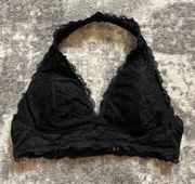 Halter Bralette Black