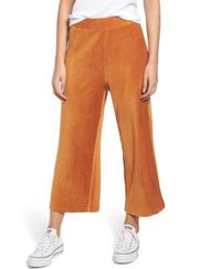 NEW BP Women’s Plus Size 4X Rust Orange Corduroy Velour Pull On Pants