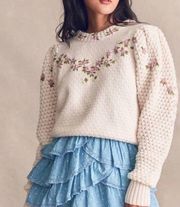 Loveshackfancy Kenzly Pullover Sweater