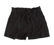 Women’s Self Belt Black Pull On Shorts L