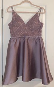 Light Purple Homecoming Dress