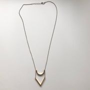 Geometric pendant necklace