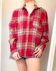 Universal Thread Plaid Button Down Shirt