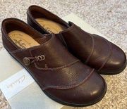 Clark’s Cheyn Madi Slip On Loafers in Dark Brown Size 8.5