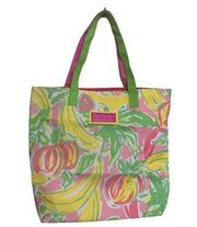 LILLY PULITZER Estee Lauder Tote Strawberry Fruit