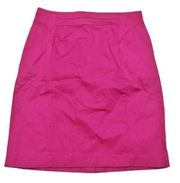 Worthington Hot Pink Pencil Skirt