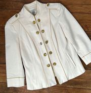 Women’s Vintage 90s Cache military style jacket size 4