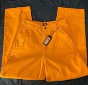 Orange Dickies Regular Fit