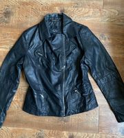 Black Biker Jacket 