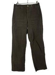 Rag & Bone Brown High Rise Straight Leg Utility Pant 25