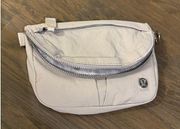 lululemon all night festival bag 2L grey color