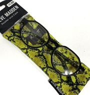 Steve Madden black reading glasses +1.50 magnification NWT