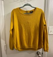 Mustard Yellow Boxy Sweater