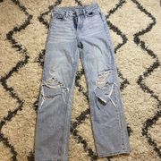 Straight Loose High Wasted Jeans