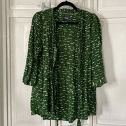 Maeve Anthro Button down cloud print tunic - Size M