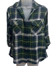 NWT Sam Edelman The Weekender Plaid Top