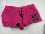 Sleepwear MD Pink Fluff Gym Shorts