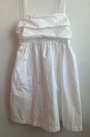 White Graduation Dress