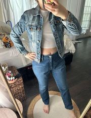 Marine Layer Blue Denim Jacket Women’s Size XS