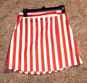 fab'rik  Candy Stripe Wrap Skirt