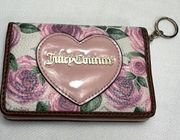 Juicy Couture floral Y2K  keychain wallet