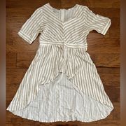 Los Angeles High-Lo Striped Tunic