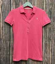 Lilly Pulitzer | pink chic fit polo