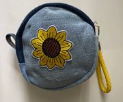 Jean Coin Pouch With A Card Slot Pocket