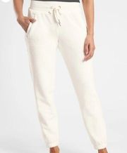 ATHLETA Cozy Karma Recover Jogger White Size Small Petite