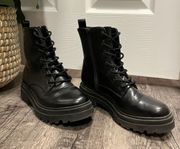 Black Combat Boots