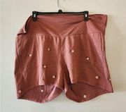 Old Navy  maternity shorts pink size xxl