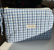Handmade Quilted Makeup/Toiletry Bag