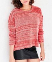 Heather Orange Sweater