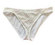 ASOS Swim White Crochet Bikini Bottoms Size‎ 10
