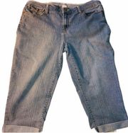 Sonoma modern cuffed denim capris