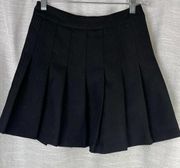 Hm black pleated tennis skater skirt