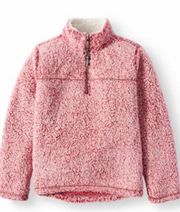 Pink Sherpa Quarter Zip