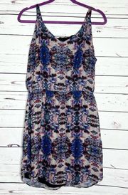 Sam Edelman Belinda Sleeveless Tank Dress with Lace Back Size Large Boho Y2K