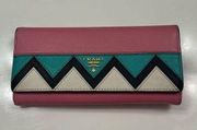 Prada - Greco Saffino Pink Wallet - Authentic