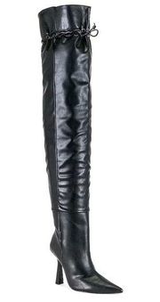 NEW  Carla Over the Knee Boot Black 001 Size 5.5