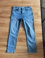 Awesome GRLFRND Karolina High Rise Mom Jeans - Size 30