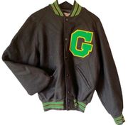 Vintage DeLong  Letterman Jacket