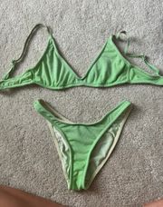 Green Sparkle  Bikini