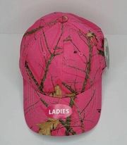 mossy oak camouflage PINK hats for women