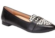 Vionic Savannah Spot Black flat size 5 NWB