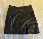 Leather Skirt 